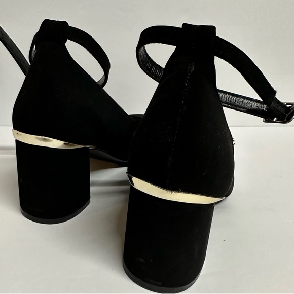Maurices black faux suede heels size 8 - Picture 3 of 6